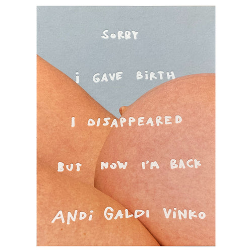Sorry i Gave Birth I Disappeared But Now I'm Back - Andi Galdi Vinko